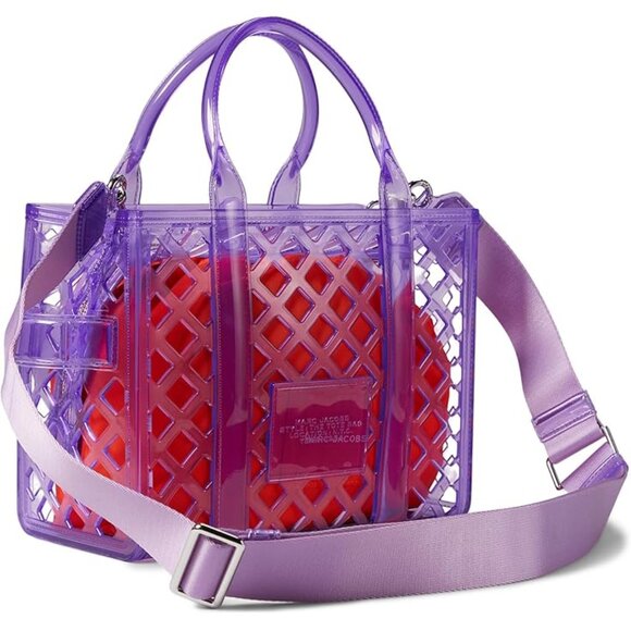 Marc Jacobs $350 The Jelly Small Tote Bag Wisteria NWT! - Picture 5 of 8